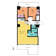 アーバンフラット井土ヶ谷 5C号室の間取図