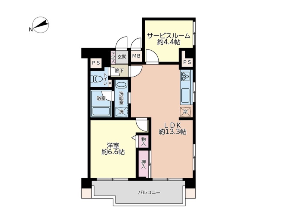 キャッスルマンション鶴見 10階の物件画像1